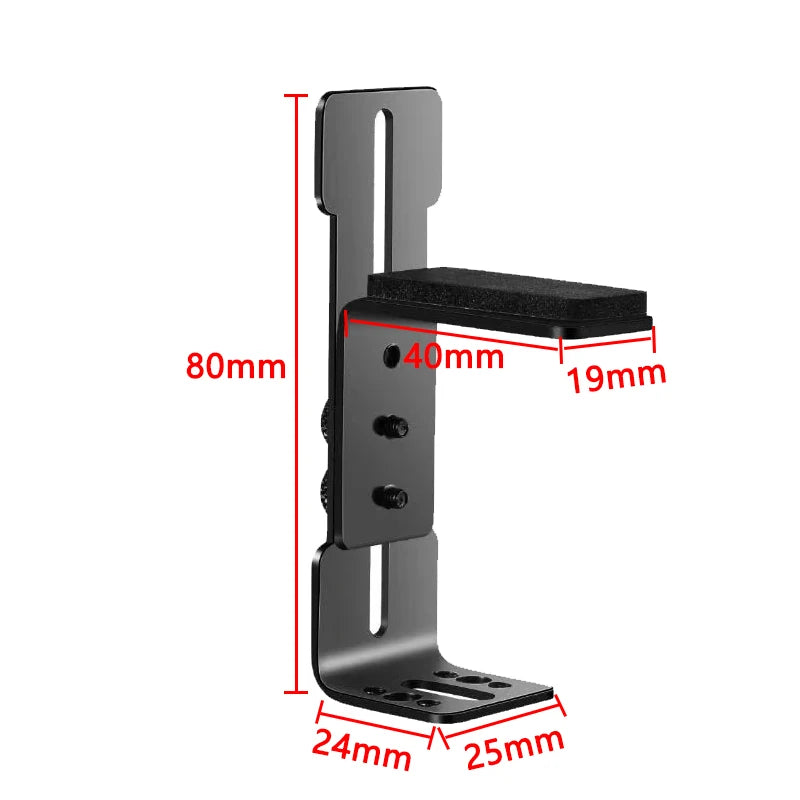 Adjustable GPU Support Bracket - Metal Graphics Card Holder with Fan Support Mount for PC Chassis
