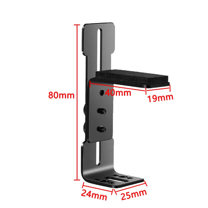 Adjustable GPU Support Bracket - Metal Graphics Card Holder with Fan Support Mount for PC Chassis