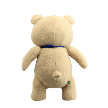 46cm TED Plush Teddy Bear – Soft Stuffed Animal Toy in Apron Style, Movie-Inspired Gift for Kids