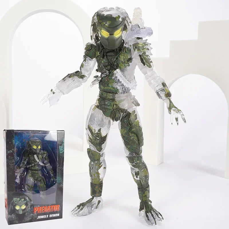 NECA Predator Jungle Hunter vs Alien Eggs Action Figure – 7 Inch Classic Movie PVC Collectible Model Toy