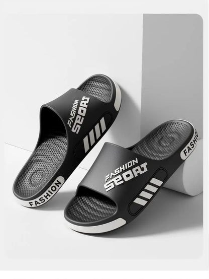 Men’s & Women’s Large Size EVA Slippers — Trendy Non-Slip Outdoor Summer Slippers for Students & Couples