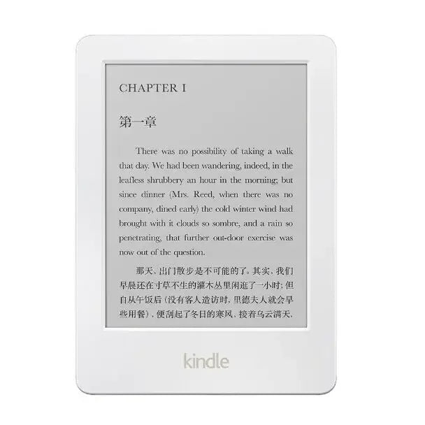 Original Kindle 6/8 Used eBook Reader, 6-Inch E-Ink Touchscreen WiFi eReader, No Light, Better Than Kobo