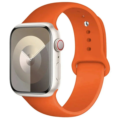 Silicone Sport Band for Apple Watch — Fits Ultra 2/3 & Series 11–SE (40–49mm)
