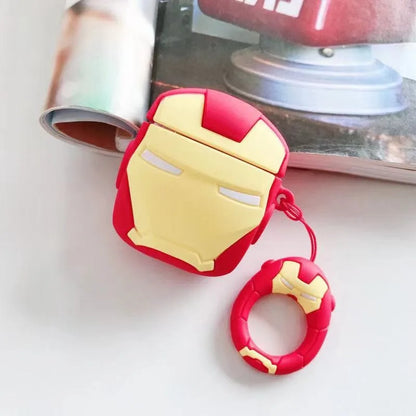 3D Cartoon Silicone Case for AirPods 1/2/3 & Pro 2 — Protective Wireless Earphone Charging Cover