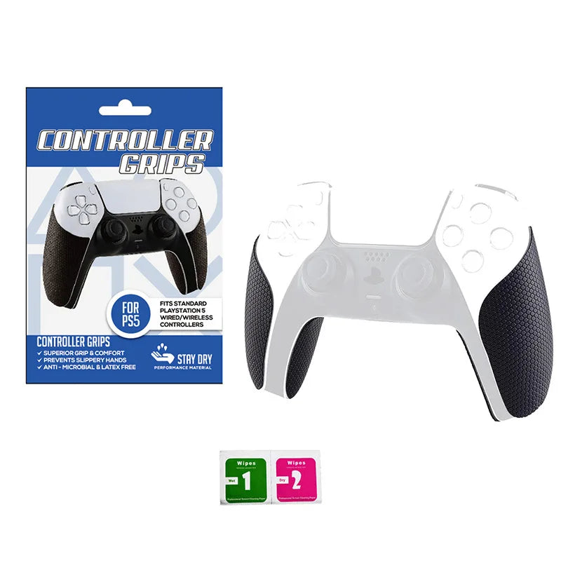 Anti-Slip Comfort Stickers for PS5 Controller – Sweatproof Protective Case Accessory