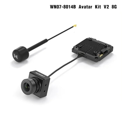 CADDX Walksnail Avatar HD Pro Kit V2 – FPV HD Kit with Gyroflow 8G/32G Camera for DJI