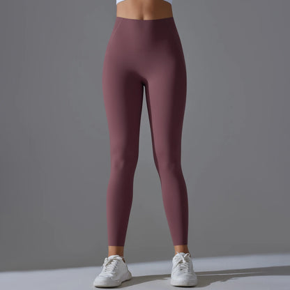 High Waist Yoga Leggings – Tummy Control, Squat-Proof Slimming Booty Pants for Running, Cycling, and Gym Workouts