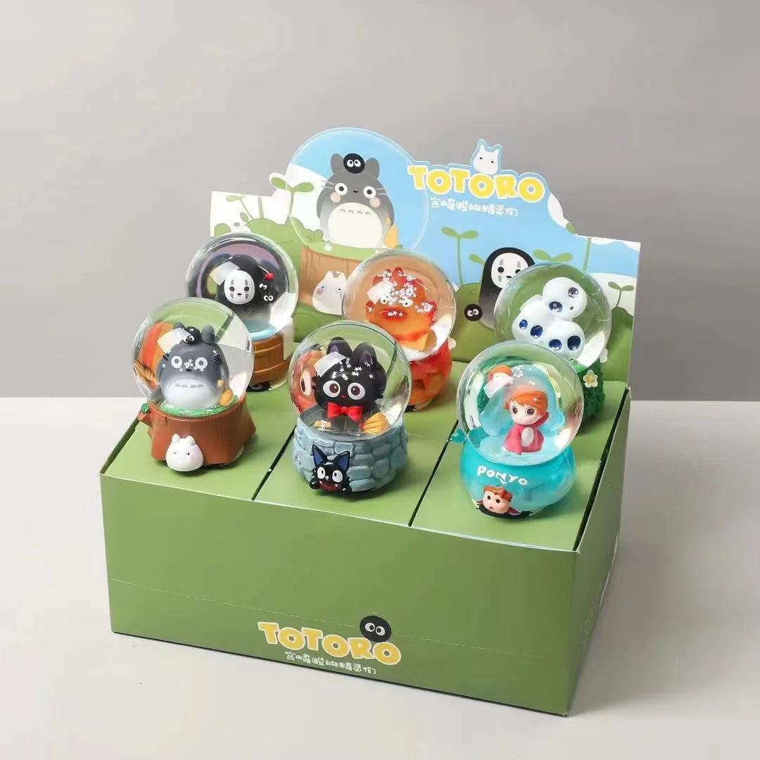 Multiple Styles Hayao Miyazaki Anime Blind Box Figurines – Fairy Tale Elves Scene, Student Gift & Wholesale Collectibles