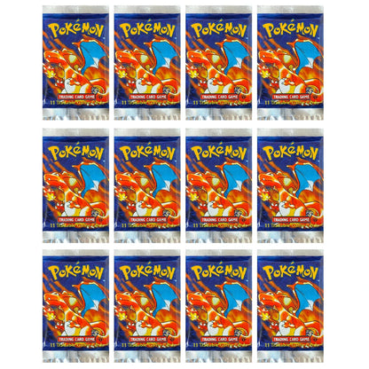 Pokémon Booster Packs Base Fossil Jungle - 11 Cards Per Pack & 36 Pack Booster Box Proxy Game Cards Collection
