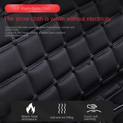 12V Car Heated Seat Cushion – Electric Quick Heating Winter Seat for Small Cars