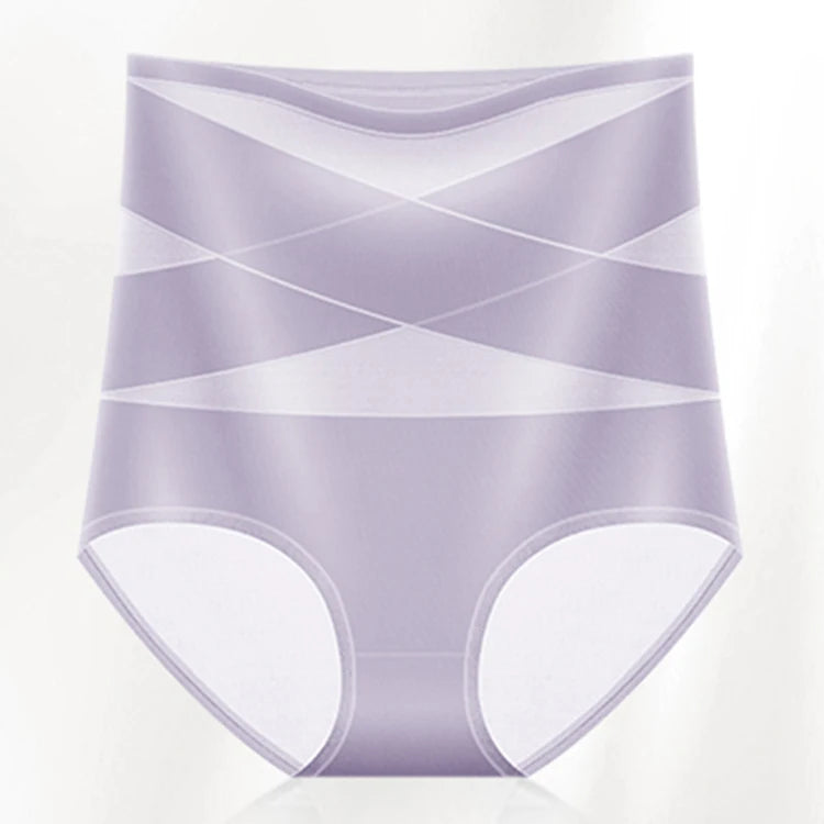 Women's High-Waist Postpartum Silk Pants – Abdominal Lifting & Shaping Girdle