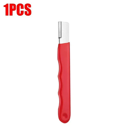Portable Knife Sharpener - Alloy Steel Manual Knife & Scissor Sharpening Tool