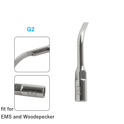 AZDENT Dental Ultrasonic Scaler Tips – Scaling, Periodontics, Endo, Perio Tips for EMS, Woodpecker, DTE, NSK, SATELEC Scalers