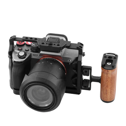 Sony A7 Camera Cage Rig - Arca-Swiss Mount with 1/4" & 3/8" Screws for Vertical & Horizontal Shooting