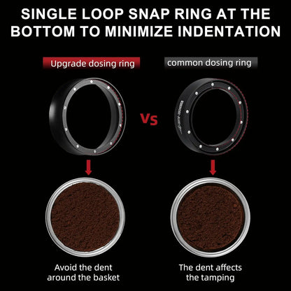 51/54/58mm Magnetic Espresso Dosing Funnel – Coffee Dosing Ring for Portafilter, Barista Brewing Tools