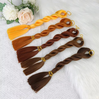 60cm Milk Silk BJD Doll Wig Hair - Reborn Doll Hair for 1/3, 1/4 & 1/6 Dolls