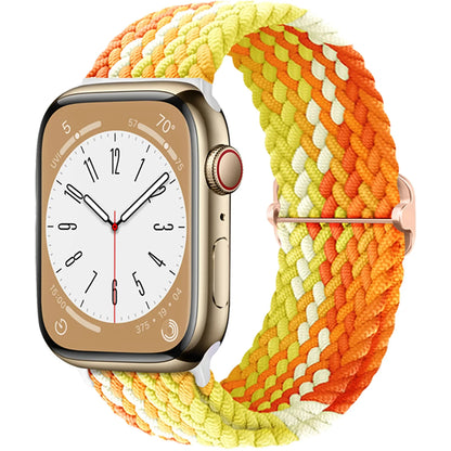 Elastic Braided Solo Loop Apple Watch Band – Adjustable Stretch Strap for Series SE, 5–11 & Ultra 3 (40mm–49mm)
