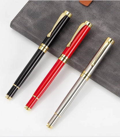 Luxury Metal Ballpoint Pen Gift Set — School, Business & Office Signature Roller Pen, Student Stationery Supplies