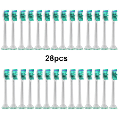4-32PCS Replacement Toothbrush Heads – Compatible with Philips Sonicare Electric Toothbrush Models 1100/2100/4100/4300/5100/5300/6100