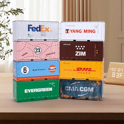 Mini Iron Storage Box - Creative Desktop Miniature Container for Small Items, Collectibles & Christmas Gifts