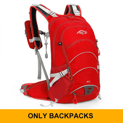 20L Waterproof Mountaineering Backpack – Outdoor Hiking & Camping Bag for Men & Women