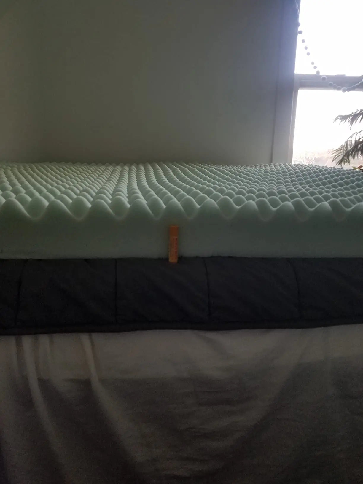 Memory Foam Tatami Mattress Topper - 2 Inch Gel-Infused Foam, Plush & Pressure-Relieving, CertiPUR Certified
