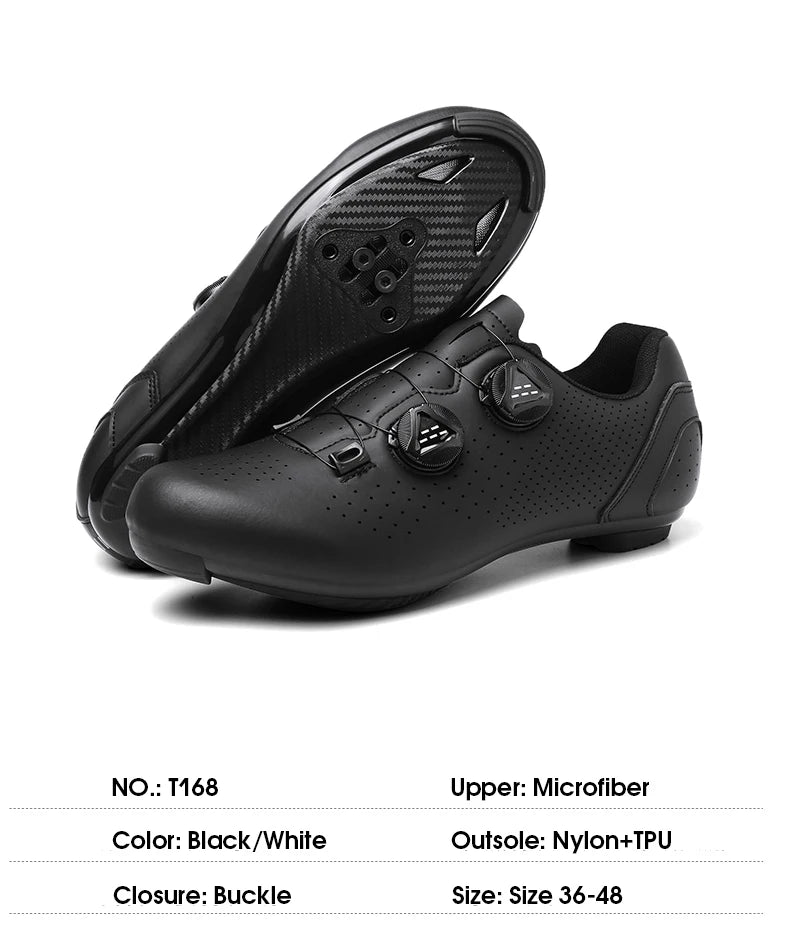 Men’s MTB Cycling Shoes — Flat Dirt & Road Bike Sneakers with SPD Cleats
