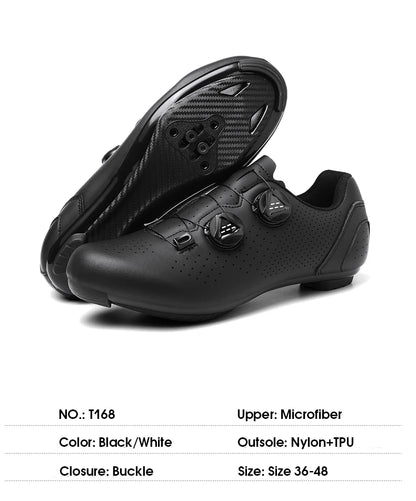 Men’s MTB Cycling Shoes — Flat Dirt & Road Bike Sneakers with SPD Cleats