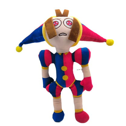 20cm The Amazing Digital Circus Plush Pendant - Caine & Jax Rabbit Plush Keychain, Anime Bag Charm & Collectible Gift