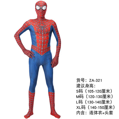 Men's Amazing Spiderman Cosplay Costume – Miles Morales Superhero Zentai Bodysuit Jumpsuit for Boys, Girls, Halloween & Christmas
