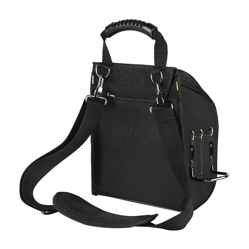 JAKAH JK-208 Electrician Tool Pouch - Multi-Pocket Ergonomic Tool Bag with Padded Shoulder Strap