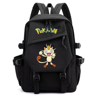 Pokemon Waterproof Women’s Backpack – Pikachu, Gengar, Snorlax Schoolbag for Girls & Students