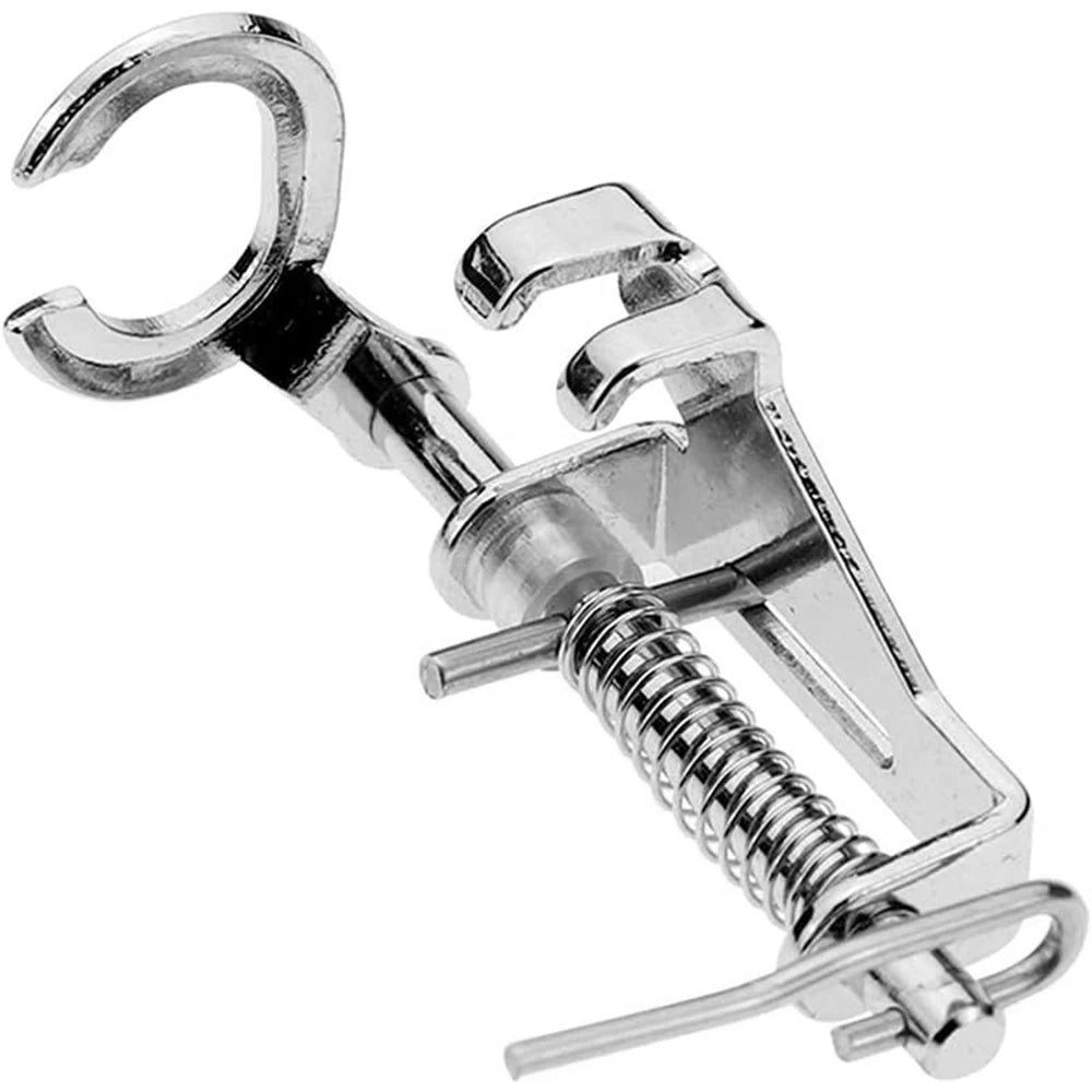 4-Piece Free Motion Quilting Presser Foot Set - Low Shank Embroidery & Darning Feet for Sewing Machines