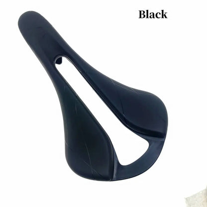 Breathable Hollow Bicycle Saddle - Soft PU Leather Comfort Seat for MTB Mountain & Road Bikes