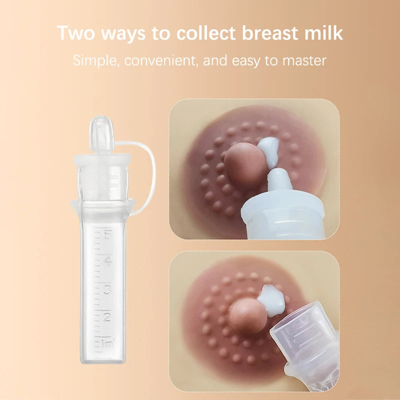 Colostrum Collector - Reusable Breast Milk Collection and Infant Feeding Device