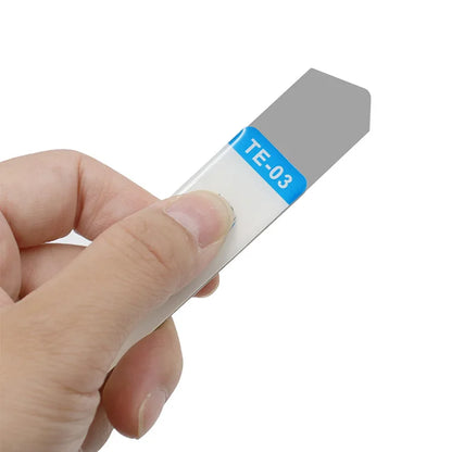 Stainless Steel Pry Spudger Tool – Soft Thin Blade for Opening Samsung, iPhone, iPad Screens & Batteries