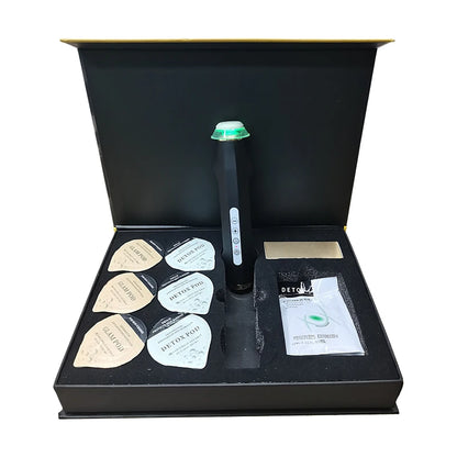 2024 CO2 Bubble Oxygenation Facial Machine — Rechargeable Skin Tightening with Capsules, Pods & Gels Box Set
