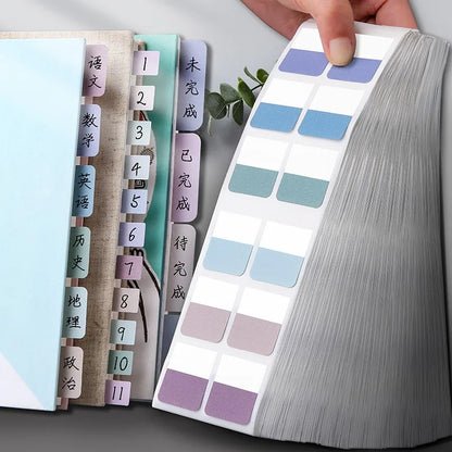 Transparent Sticky Note Index Tabs - Arrow Page Flags for Planners, Books, Office & School Supplies