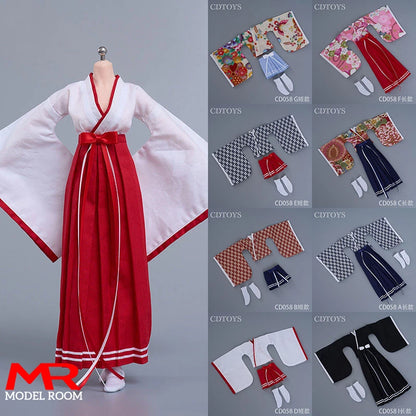 CDToys CD058 1/6 Scale Female Witch Kimono Costume – Doll Clothes for 12" Soldier Action Figures