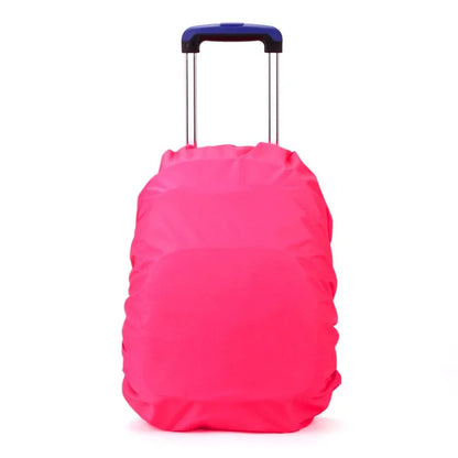Children's Waterproof Backpack Rain Cover with Safety Light - 35L, for Night Cycling, Camping and Hiking