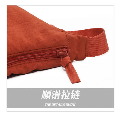 Upgraded Women's Messenger Bag – Simple Design Nylon Hobo, Small Vintage Shoulder Purse & Cloth Handbag