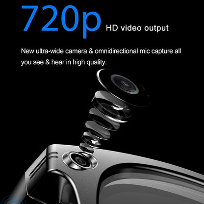 Xiaomi W600 Smart Glasses — AI Intelligent Sunglasses with Camera, Video Recording, Bluetooth Music & Calls, IP65 Waterproof