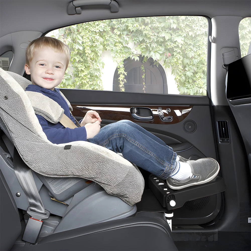Foldable Car Pram Footrest Attachment – Universal Baby Foot Pedal Rest Holder for Children’s Safety Seat