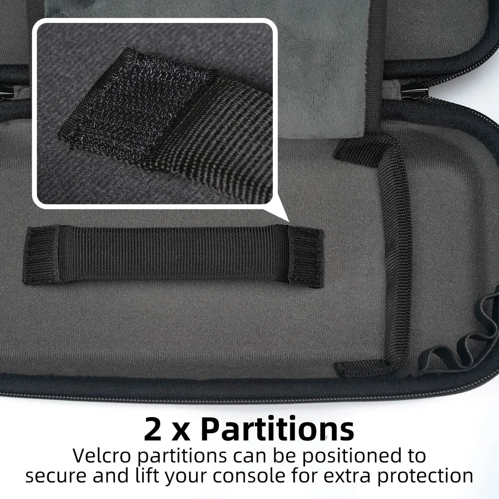 Skull & Co. MaxCarry Travel Case – Protective Carrying Bag for Steam Deck, ROG Ally & Handheld Consoles