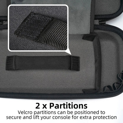 Skull & Co. MaxCarry Travel Case – Protective Carrying Bag for Steam Deck, ROG Ally & Handheld Consoles