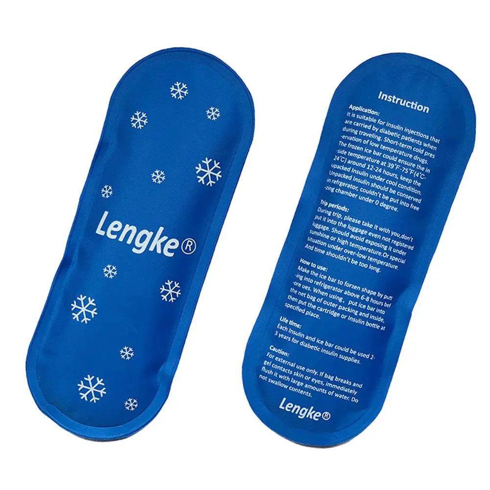 Portable Reusable Diabetic Insulin Cooling Bag – 1/3pcs Cold Gel Ice Pack Protector, Travel Cooler Case