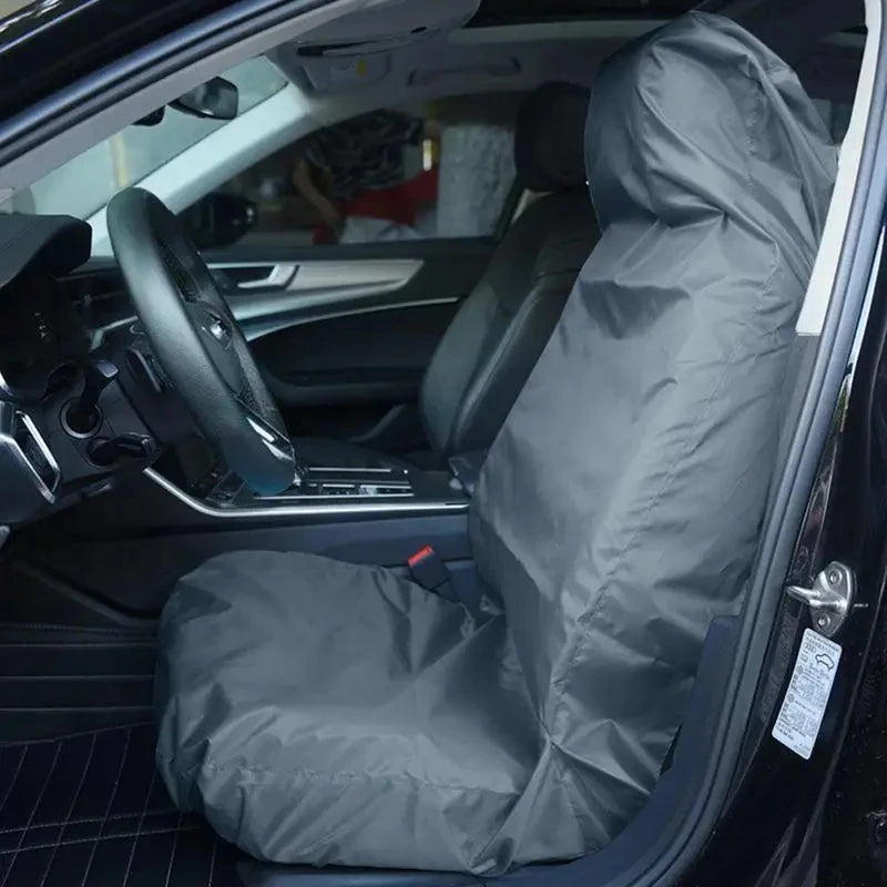 Universal Car Front Seat Protector - Waterproof Breathable Auto Seat Cover