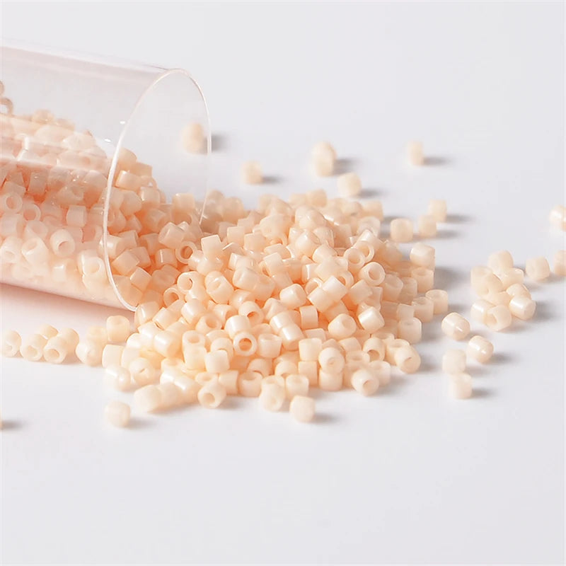 Miyuki Delica Seed Beads - 11/0 Glass Beads for DIY Jewelry, Bracelet Making & Craft Projects
