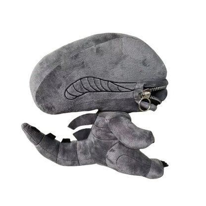 25cm Alien Xenomorph Plush Toy – Soft Stuffed Cartoon Plush Doll, Perfect for Boys, Girls, Fans, Birthday & Christmas Gifts