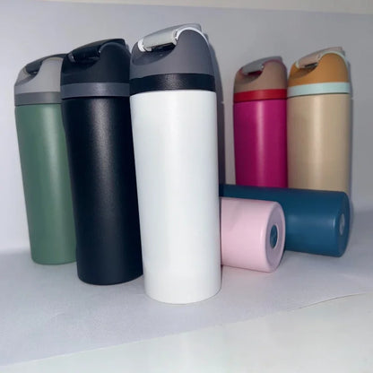 Stainless Steel Fruit Car Cup - Large-Capacity Insulated Portable Sports Water Bottle